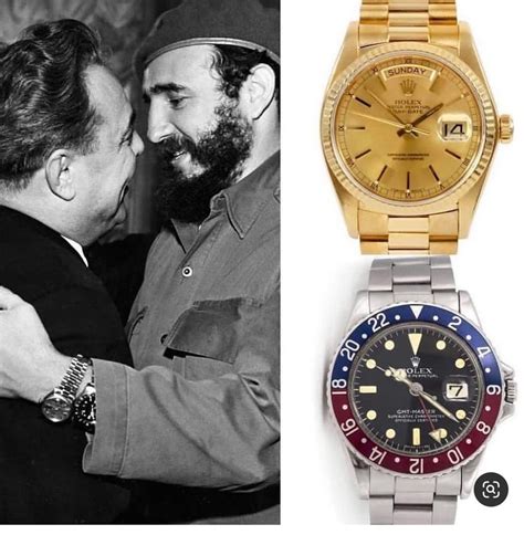 fidel castro two rolex|Fidel Castro in the USSR .